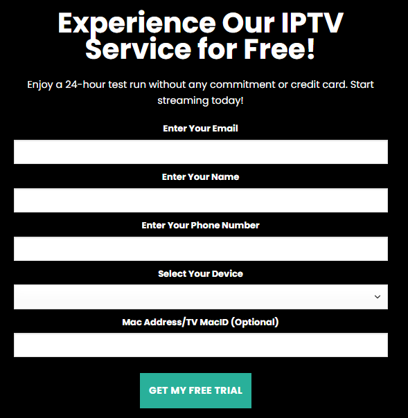IPTV Free Trial Best Providers Features Pricing